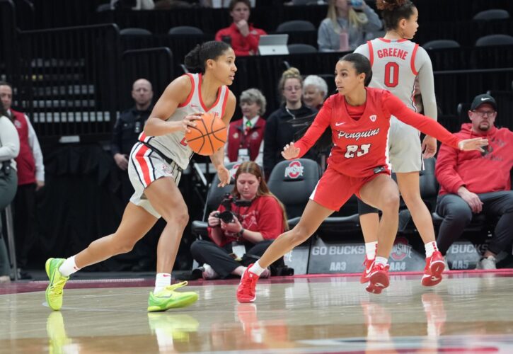Thierry sisters reunite in YSU’s loss at Ohio State